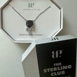 BP Faceted Black Onyx Sterling Silver Necklace - Bomb Party